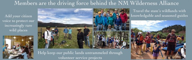 Members are the driving force behind the NM Wilderness Alliance