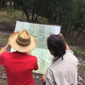 rangers with map
