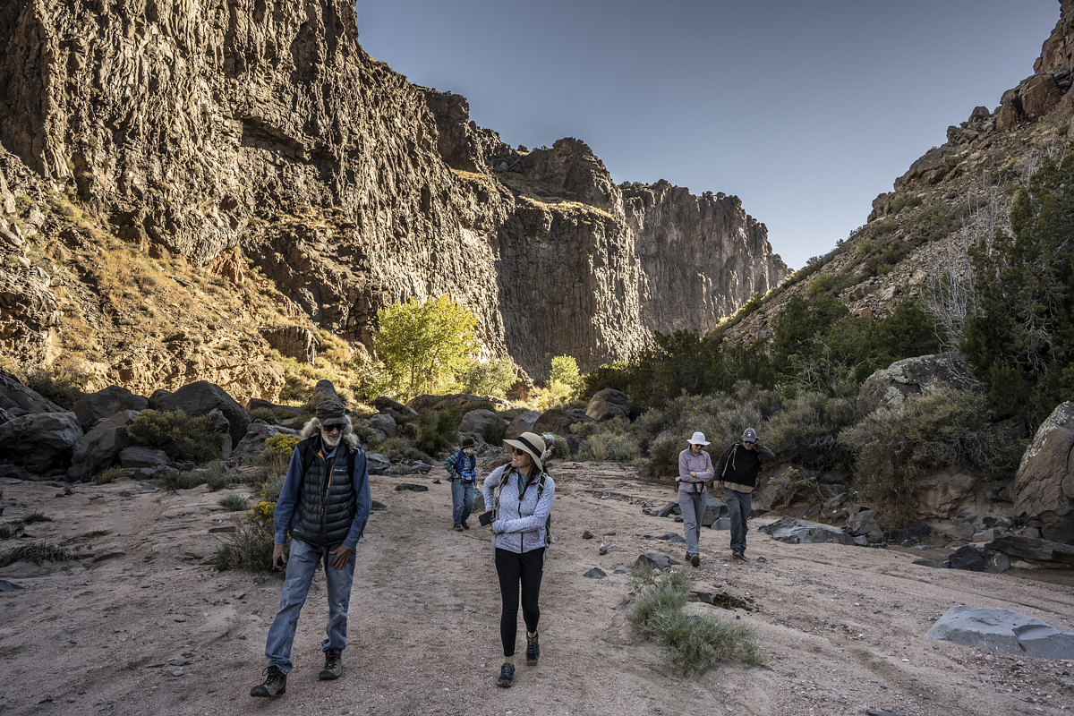 Discovering the Caja del Rio: An Early October Group Hike Through Diablo Canyon
