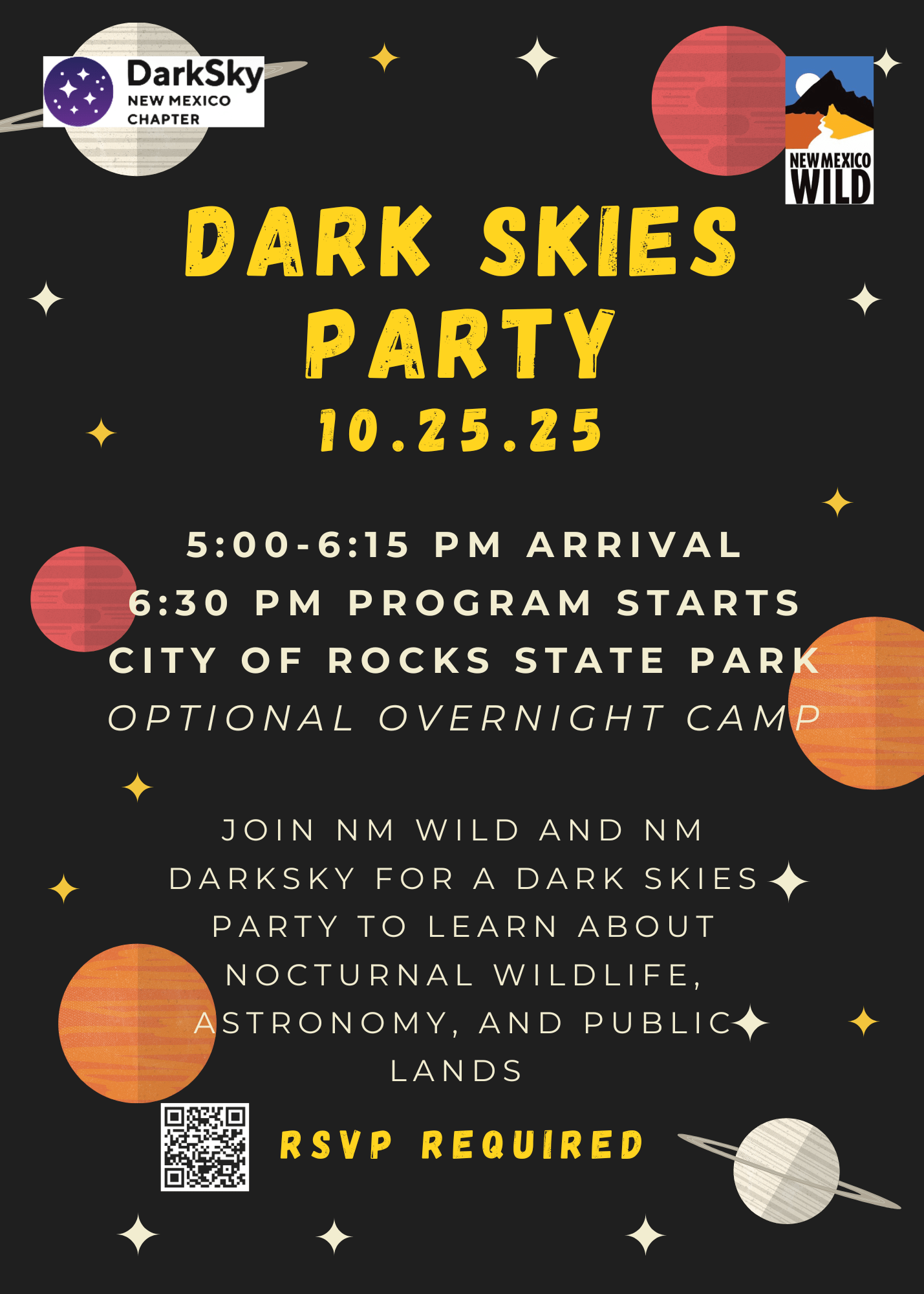 Dark Skies Party