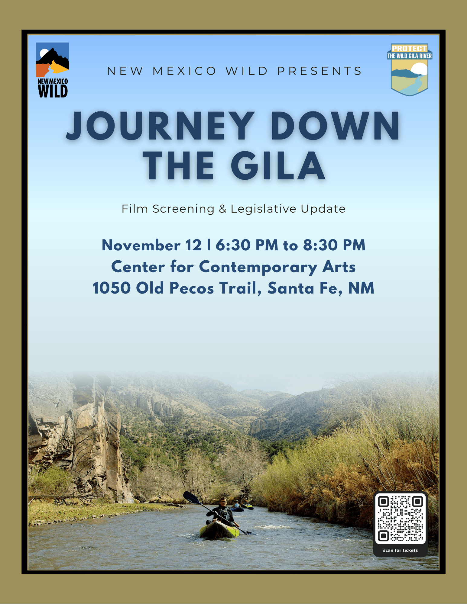 Journey Down the Gila Film Screening