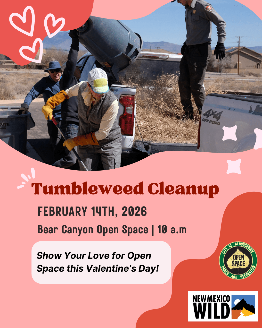 Bear Canyon Open Space Tumbleweed Cleanup